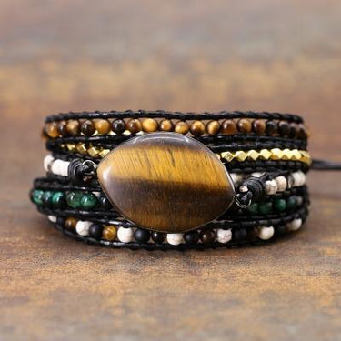 The Tiger’s Eye Wealth Wrap Bracelet-Your Soul Place